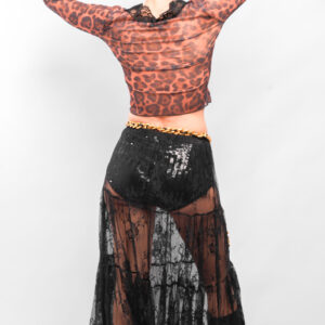 POSH LACE SKIRT