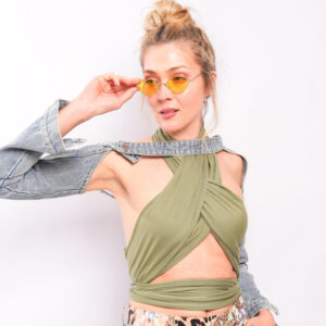 SAVAGE OLIVE TOP