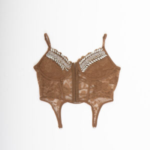 SULTRY CAMEL BUSTIER